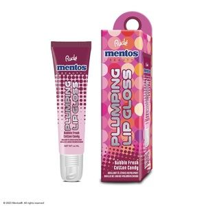 Rude Mentos Beauty Plumping Lip Gloss - Bubble Fresh Cotton Candy